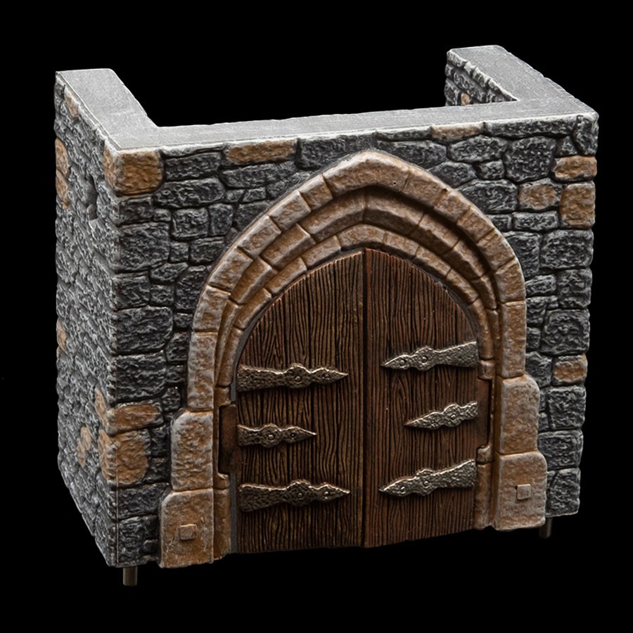 Double Door Arch Wall