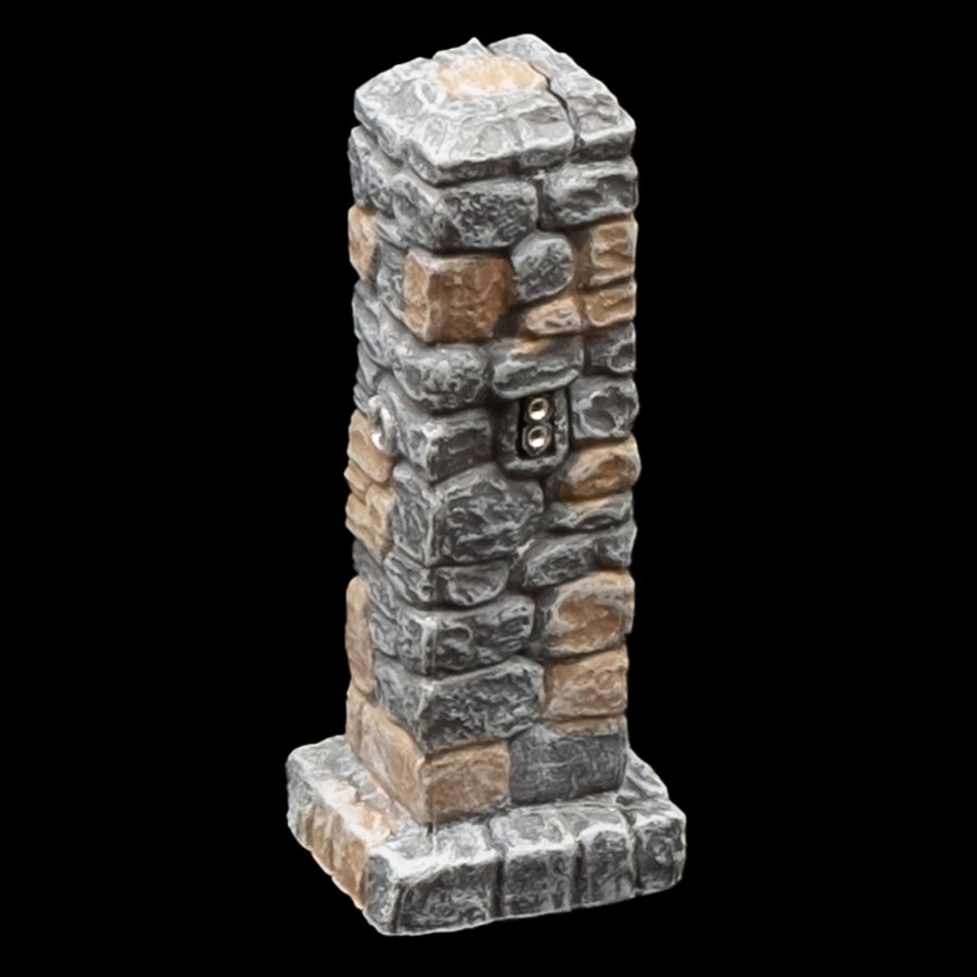 Fieldstone Lantern Post - LED Socket