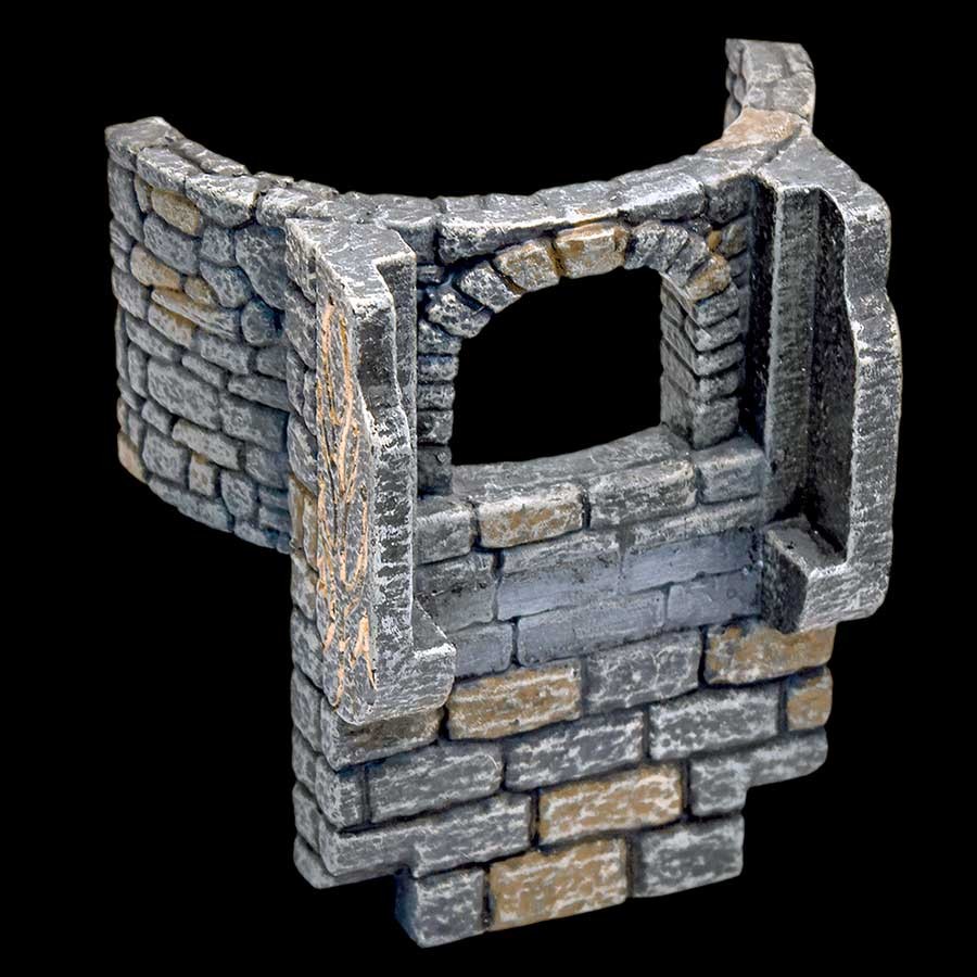 4-in. Tower Bridge Base Wall