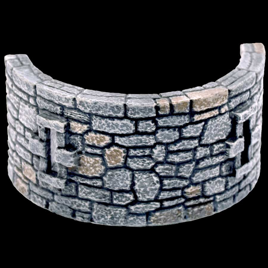 4-in. Tower Arrowslit Wall