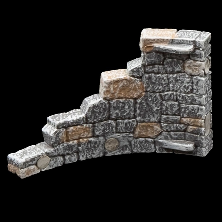 6-in. Ruined Tower Wall - Left