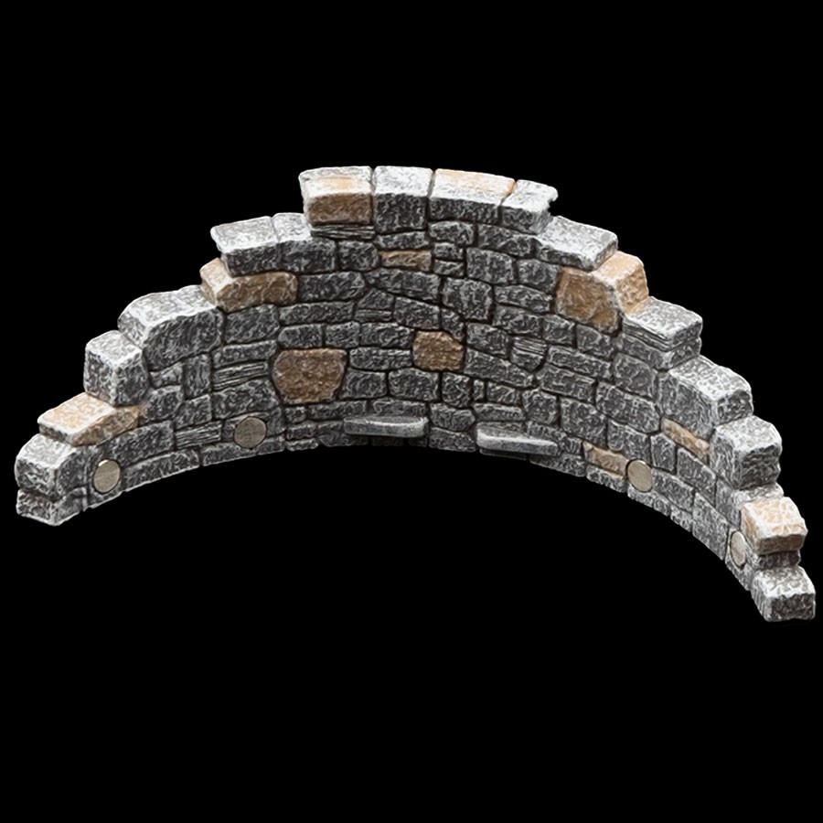 6-in. Ruined Tower Wall - Middle