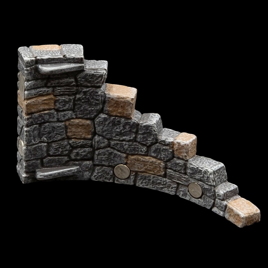 6-in. Ruined Tower Wall - Right