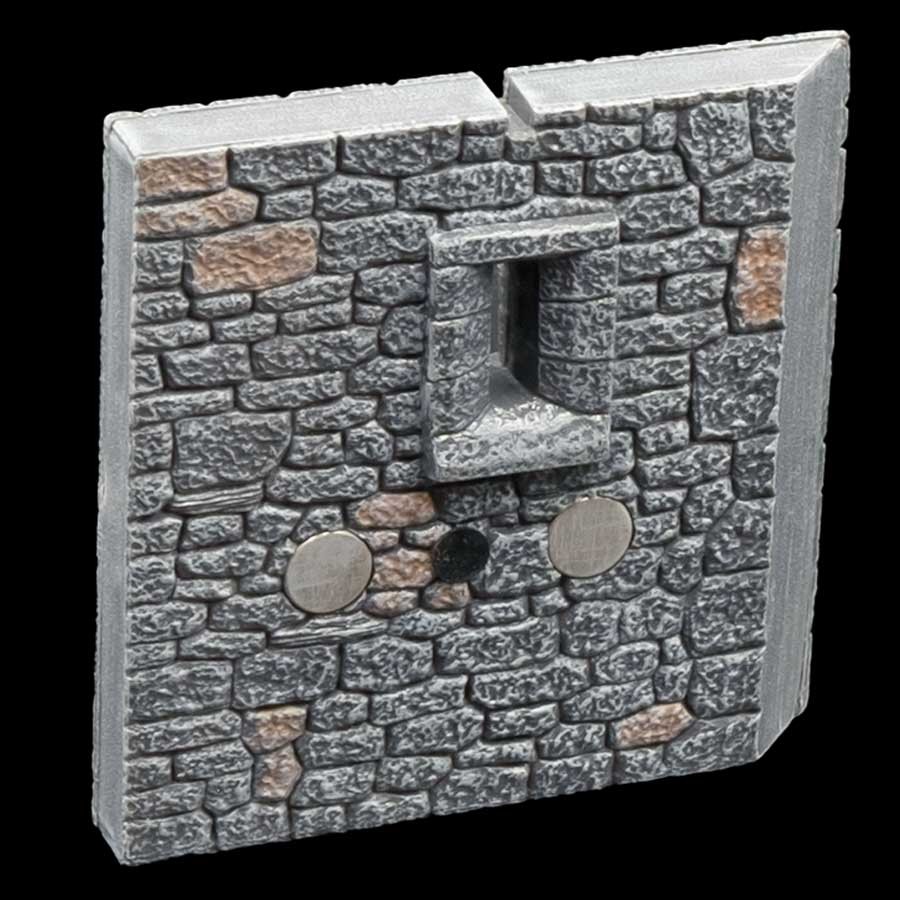 Castle Corner Arrowslit Wall - Left