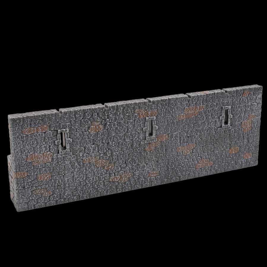 Long Castle Arrowslit Wall & Spacer