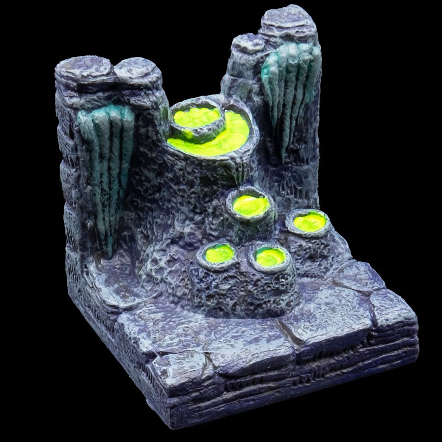 Straight Cavern Pools Wall - Underdoom