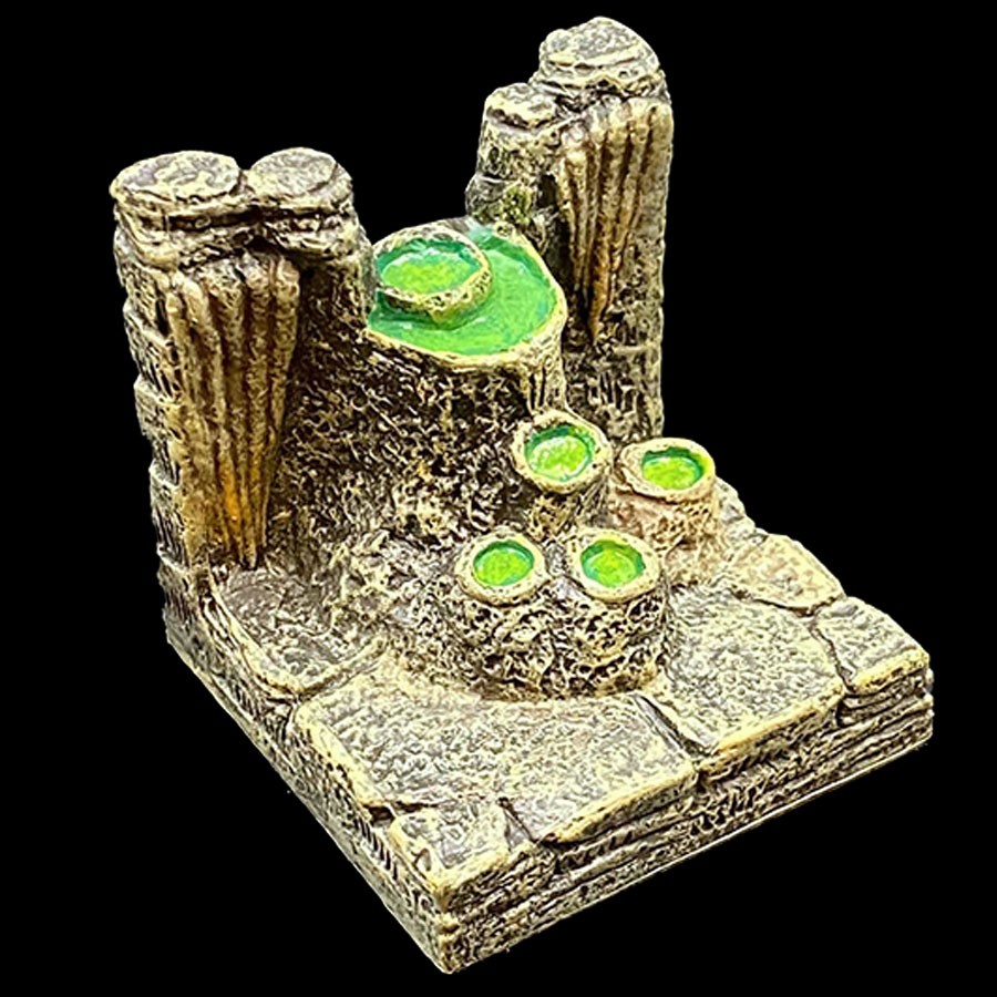 Straight Cavern Pools Wall