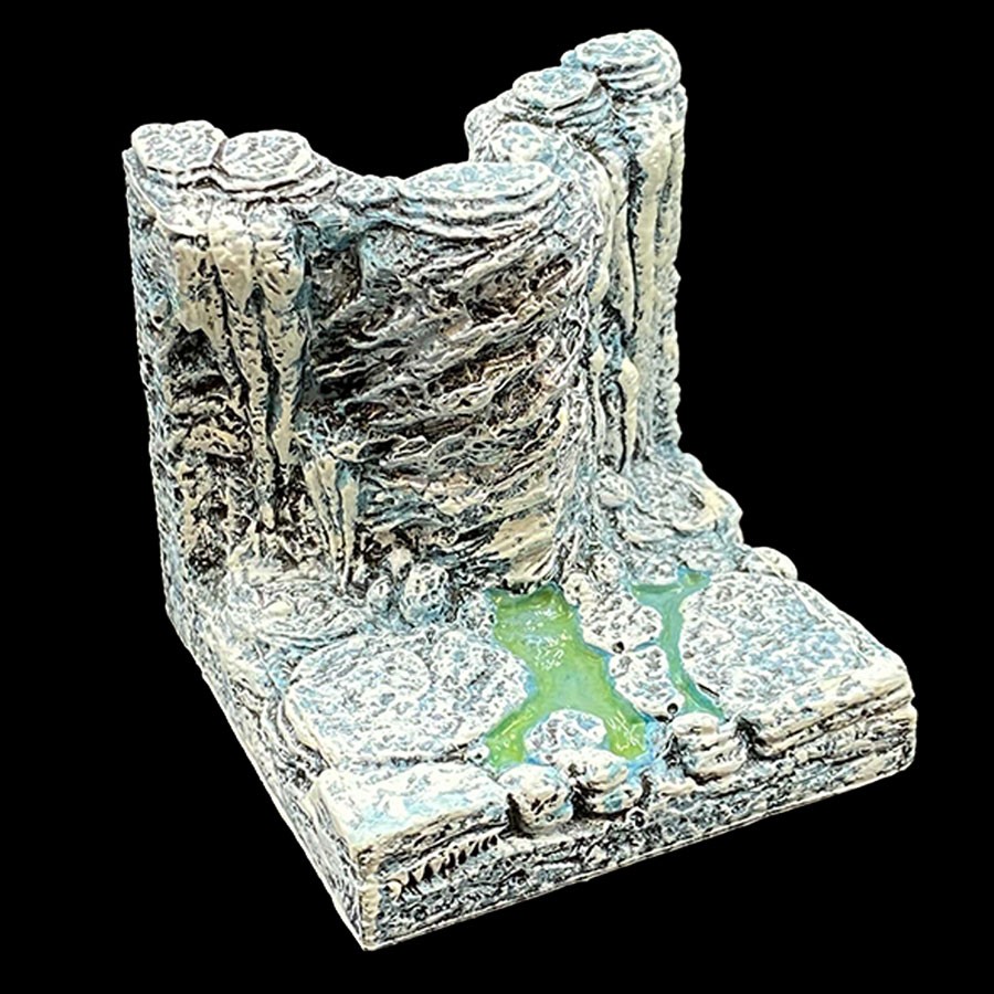 Copper Vein Cavern Wall - Ice