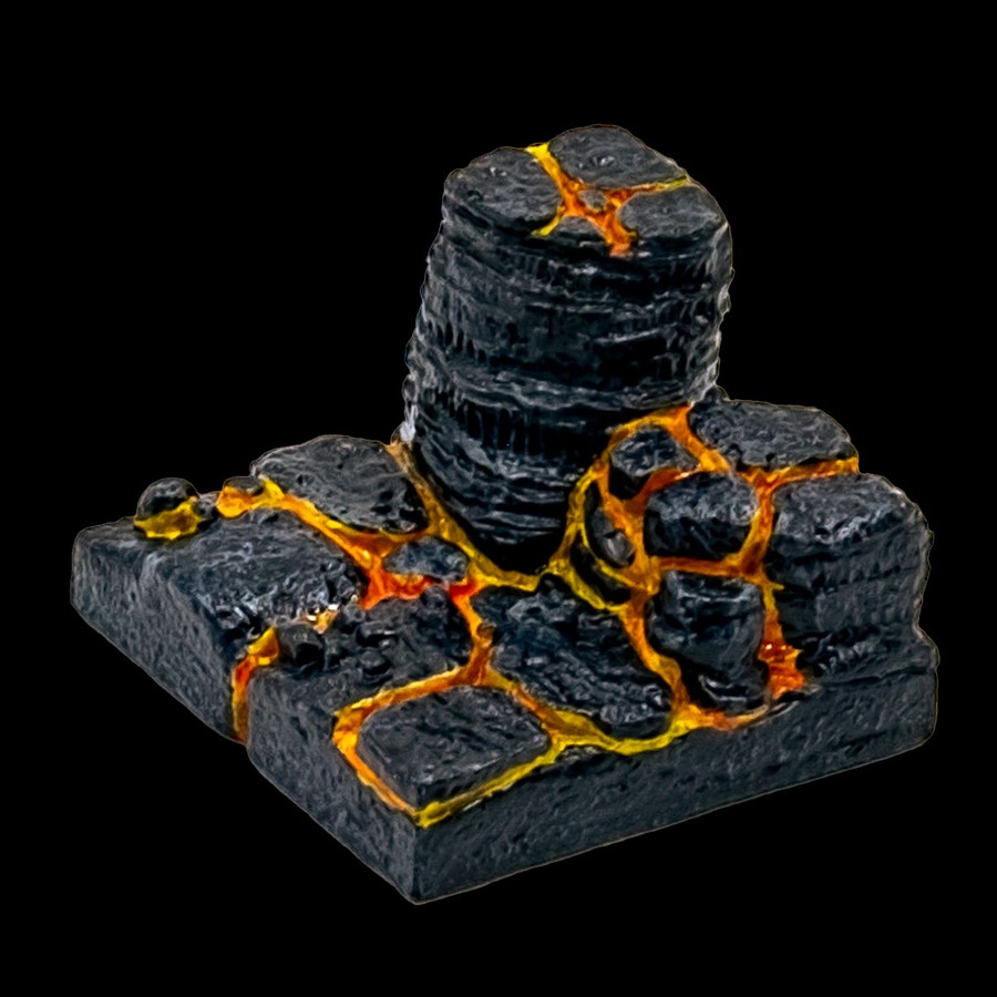 2x2 Stepped Floor - Lava