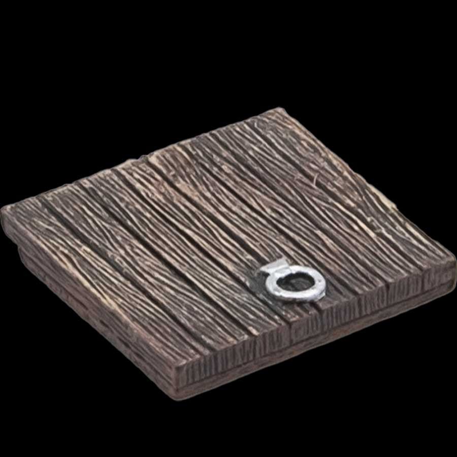 Wooden Trapdoor