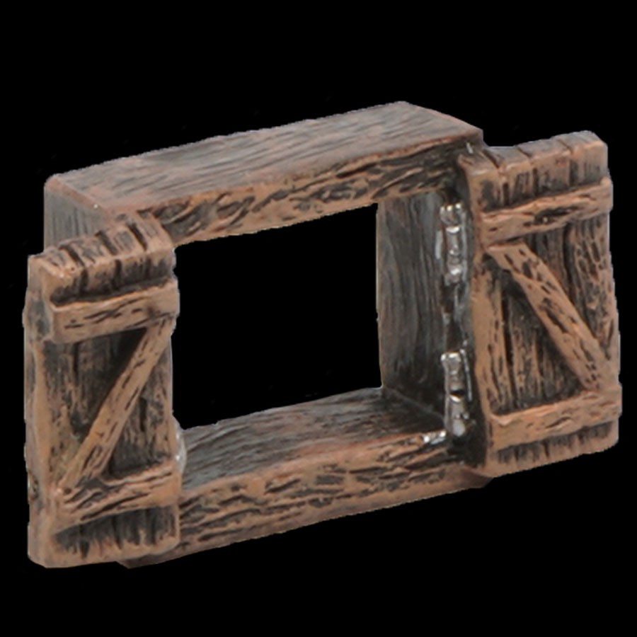 Open Shutters - Window Insert