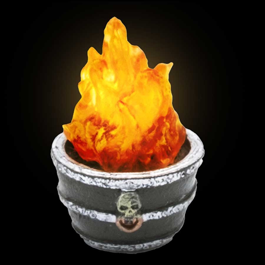 LED Fire Pot