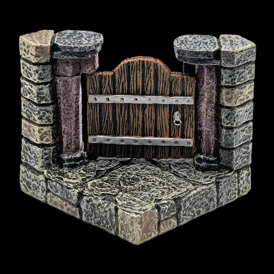 Vaulted Diagonal Door Wall