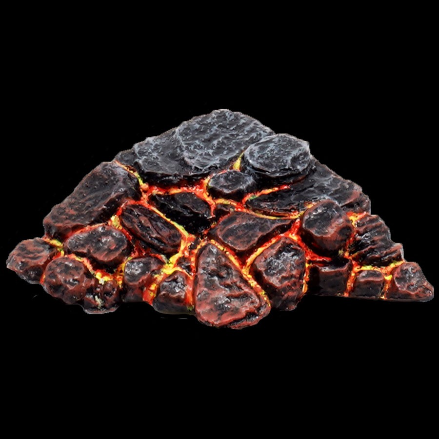 Short Convex Cavern Bank - Lava