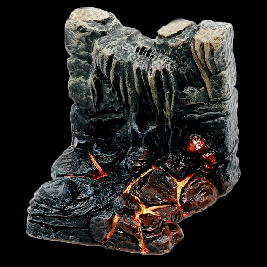 Cavern Bank to Wall - Right - Lava