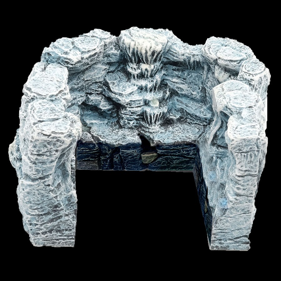 Dead End Cave Passage - Ice