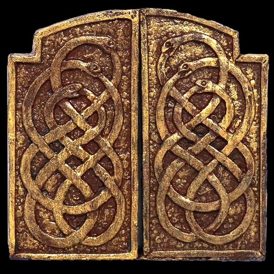 Forsaken Temple Double Doors - Jade