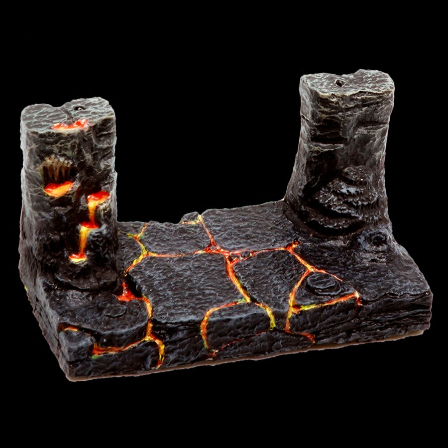 Cavern Double Door Wall - Lava