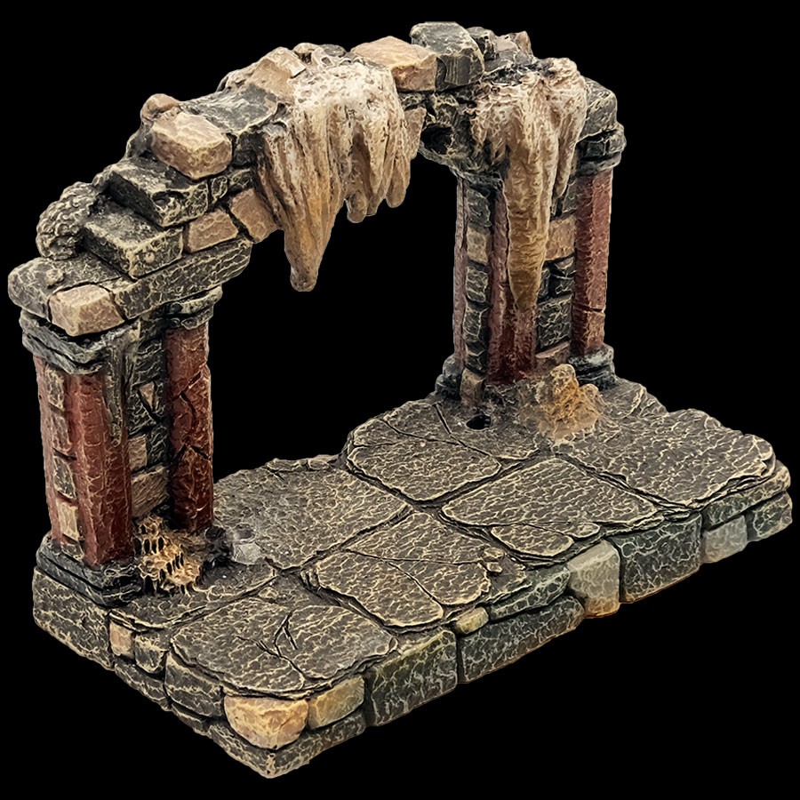 Ancient Dungeon Double Door Wall