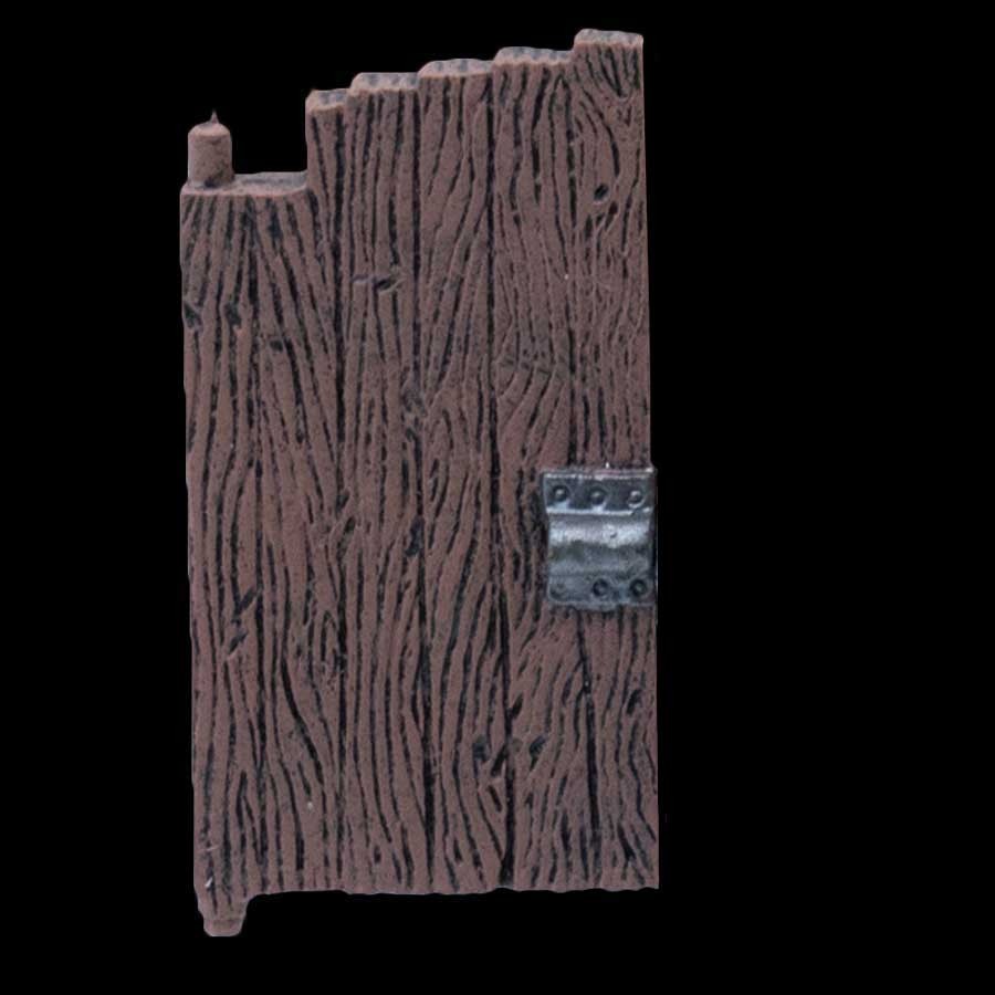 Weathered Wood Double Door (Left)