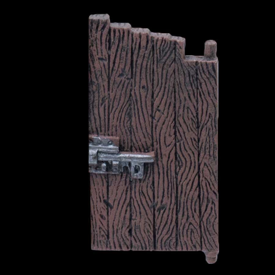 Weathered Wood Double Door (Right)