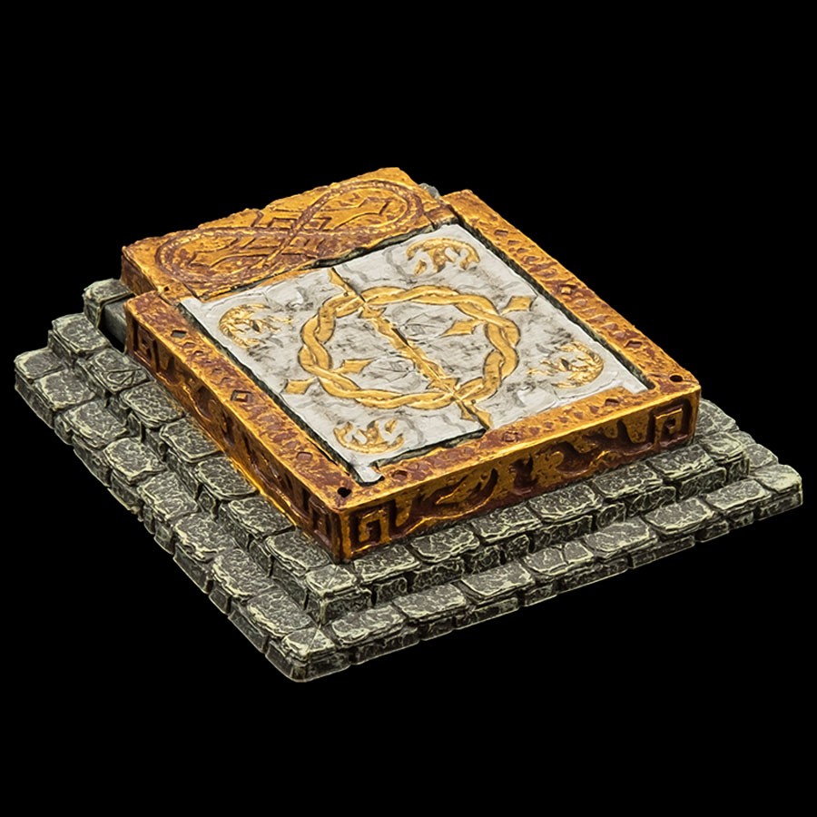 Sacrificial Pit With Spring-Release Trapdoor - Jade