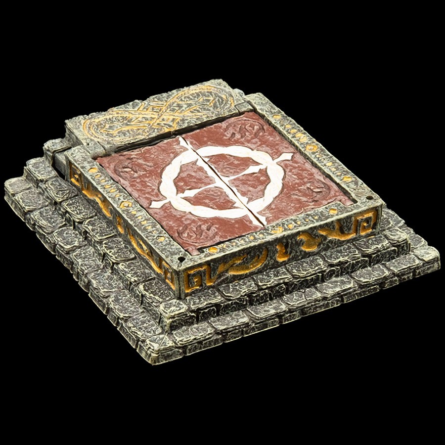 Sacrificial Pit With Spring-Release Trapdoor