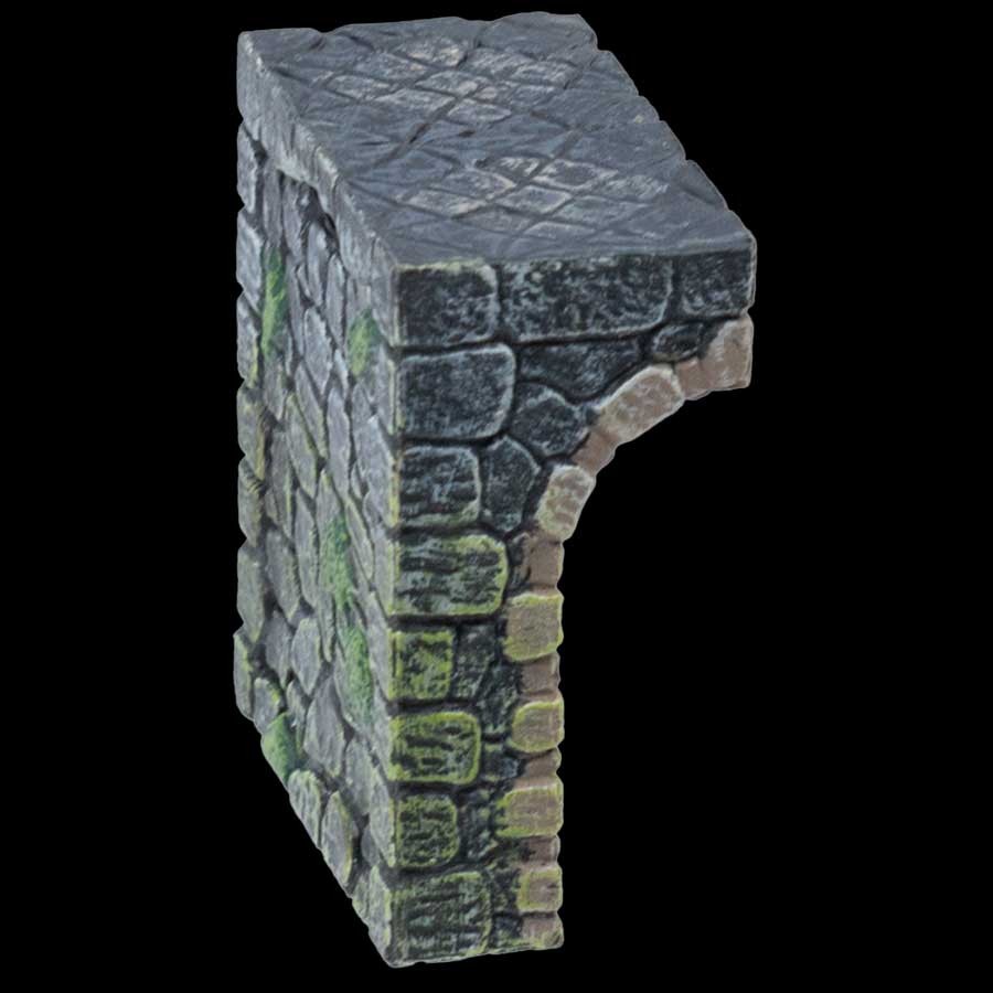 Cobblestone Half Arch