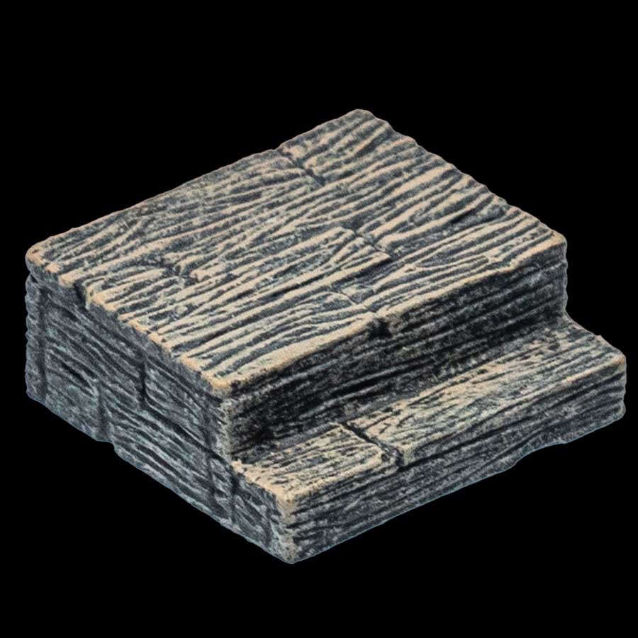 Tiny Stairs - Wood Straight