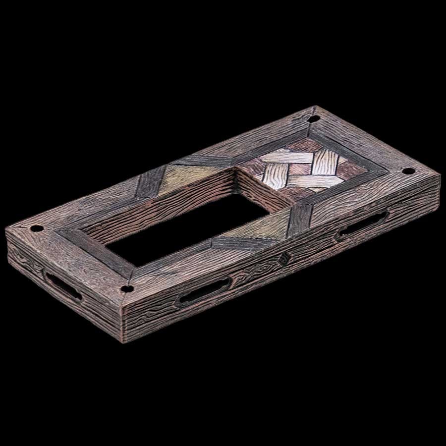 2x4 Parquet Wood Floor