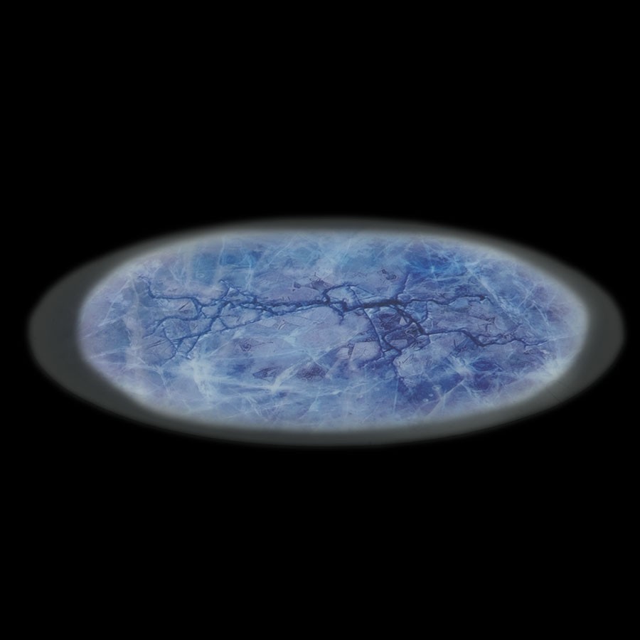 Ice Cracks Clear Overlay