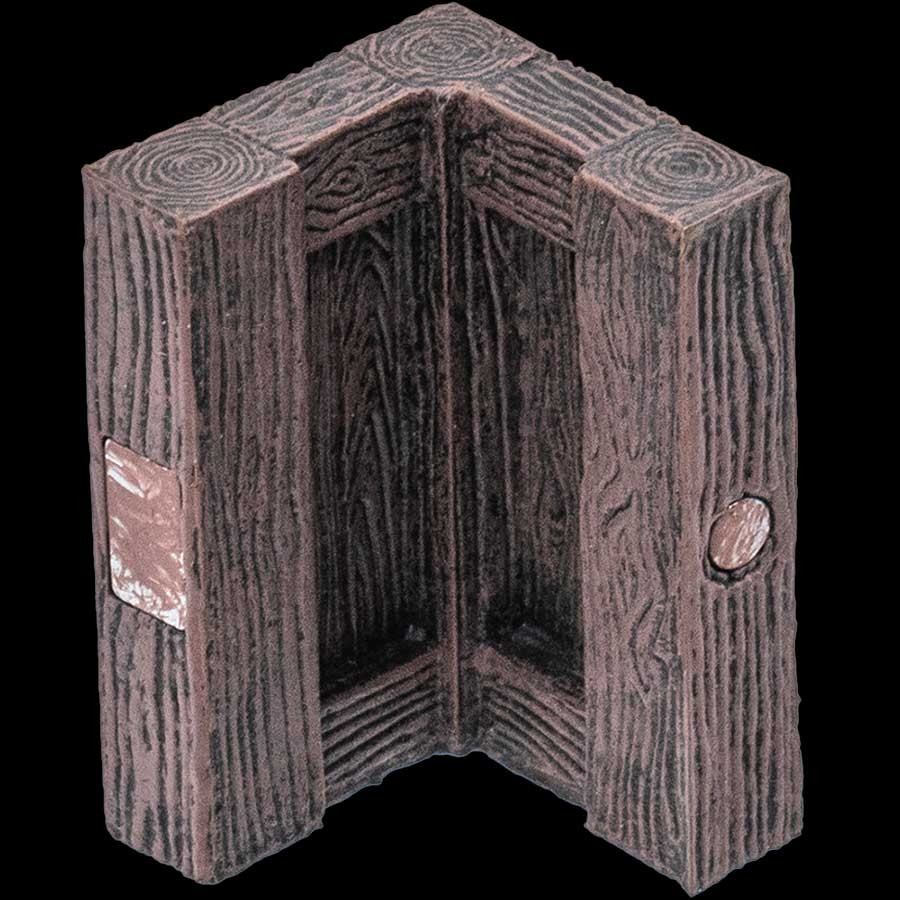 Freestanding 1-in. Corner Wood Wall