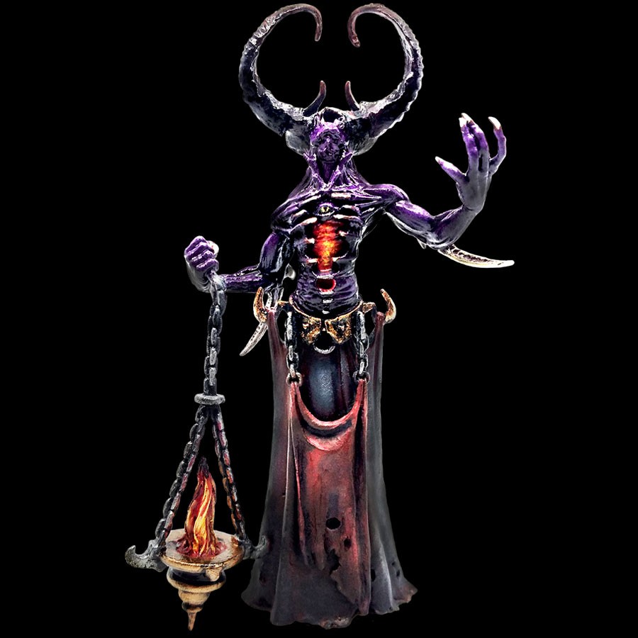 Howling Devil Statue