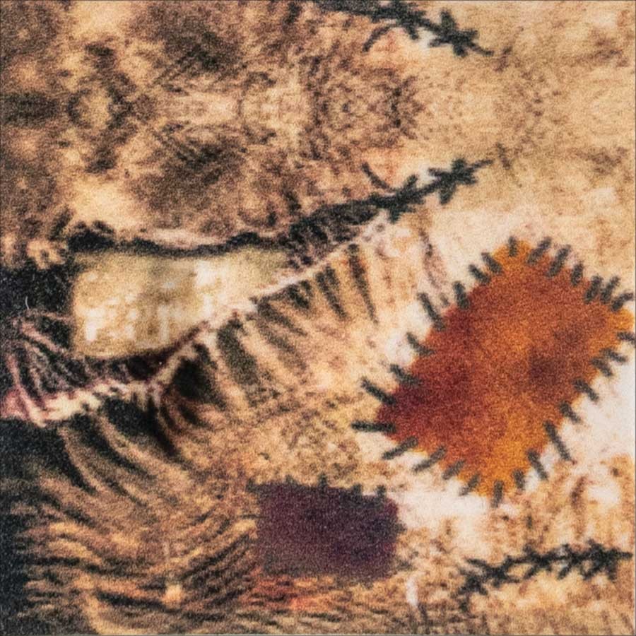 Stitched Leather Window Pane