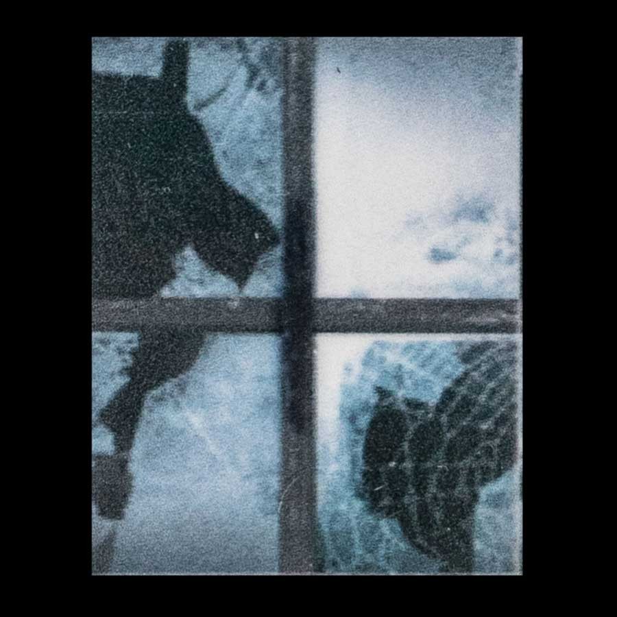 Narrow Broken Window Pane