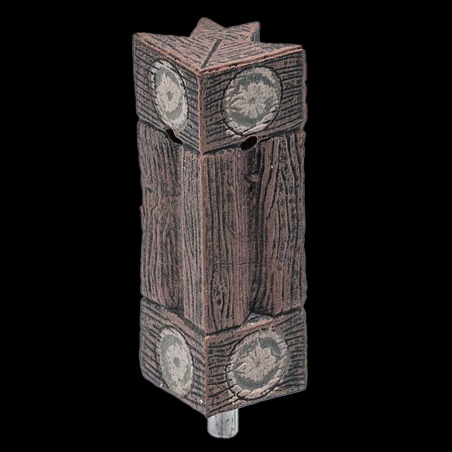 Wooden Rosette Corner Post