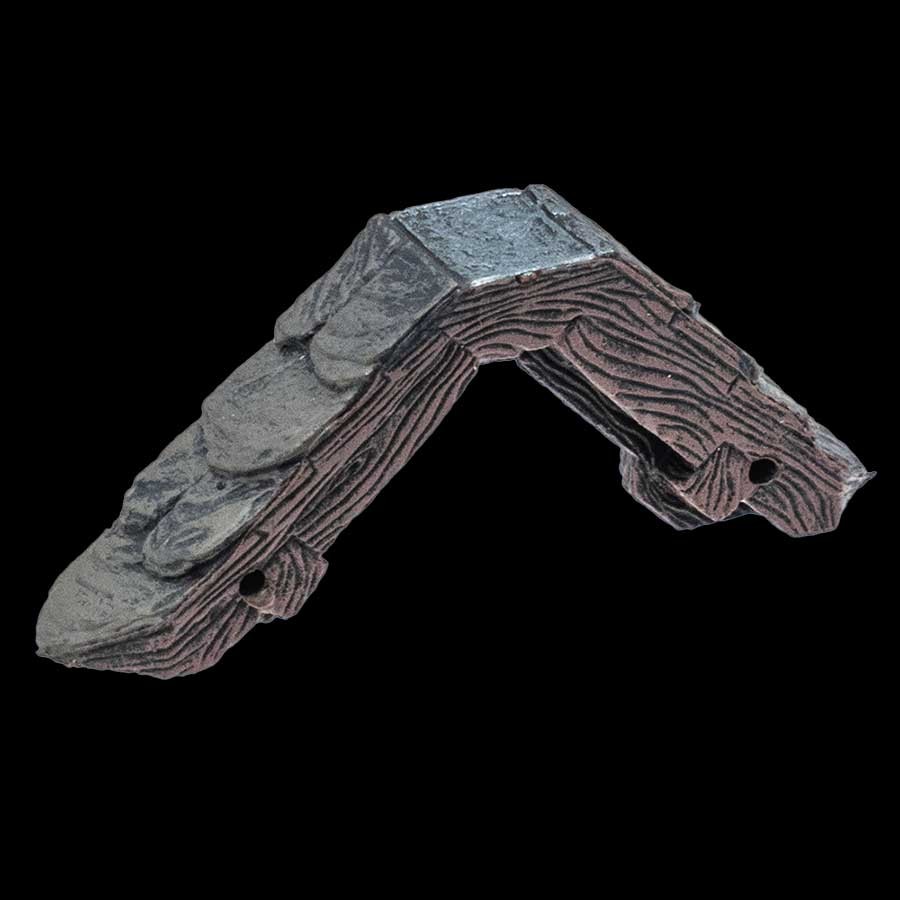 Rustic 2-in. Soffit Peak - Dark