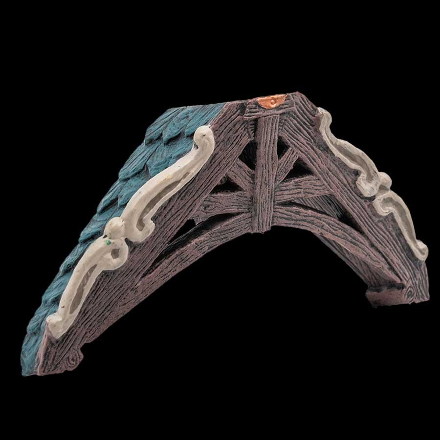 Rustic 4-in. Soffit Peak - Green