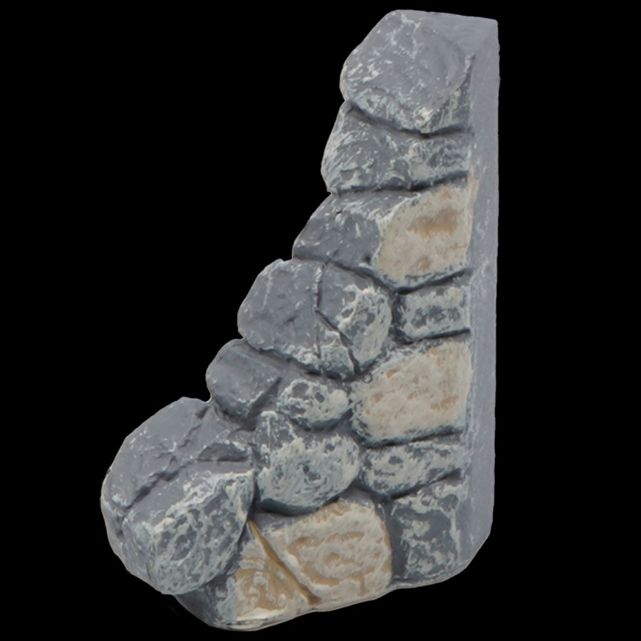 Ruined Fieldstone Wall - Small