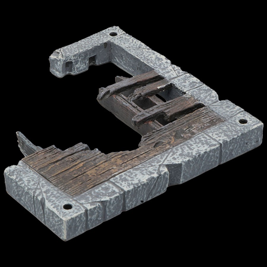 4x4 Ruined Fieldstone Floor