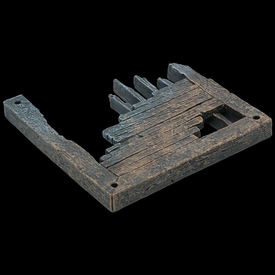 4x4 Ruined Wood Floor