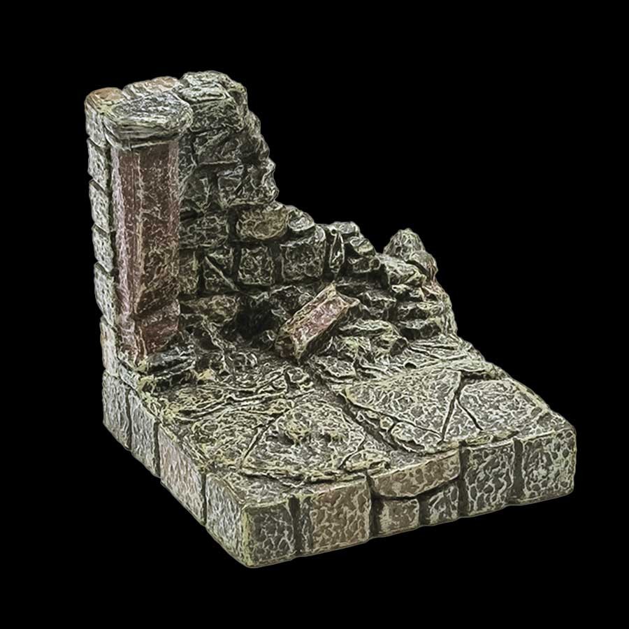 Ruined Vaulted Wall - Left