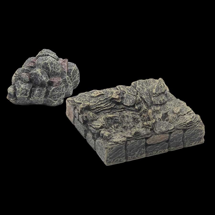 2x2 Rubble Strewn Floor