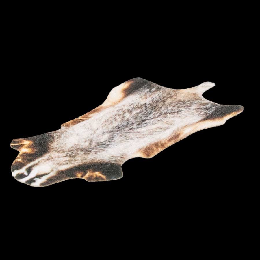 Giant Badger Pelt Rug