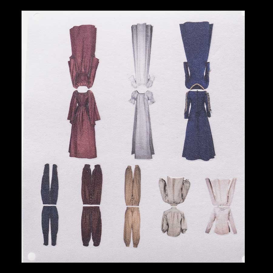 Hanging Clothes - Printed Sheet