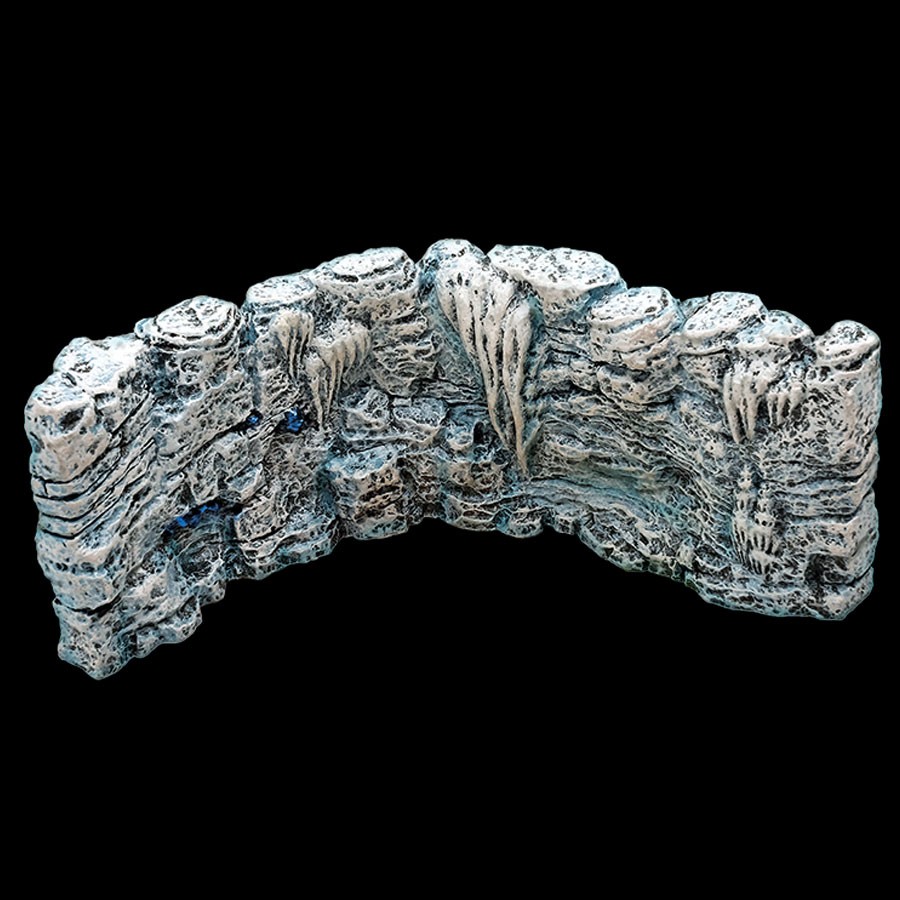 Trifecta Large Curved Wall - Ice