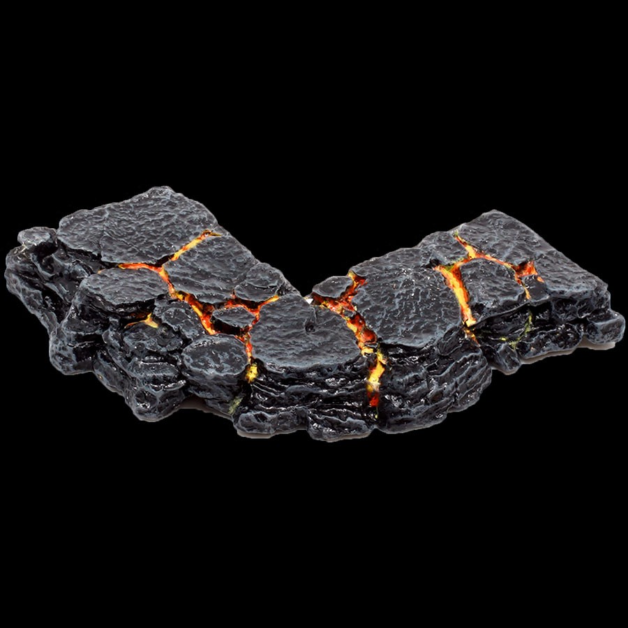 Trifecta Large Curved Ledge - Lava