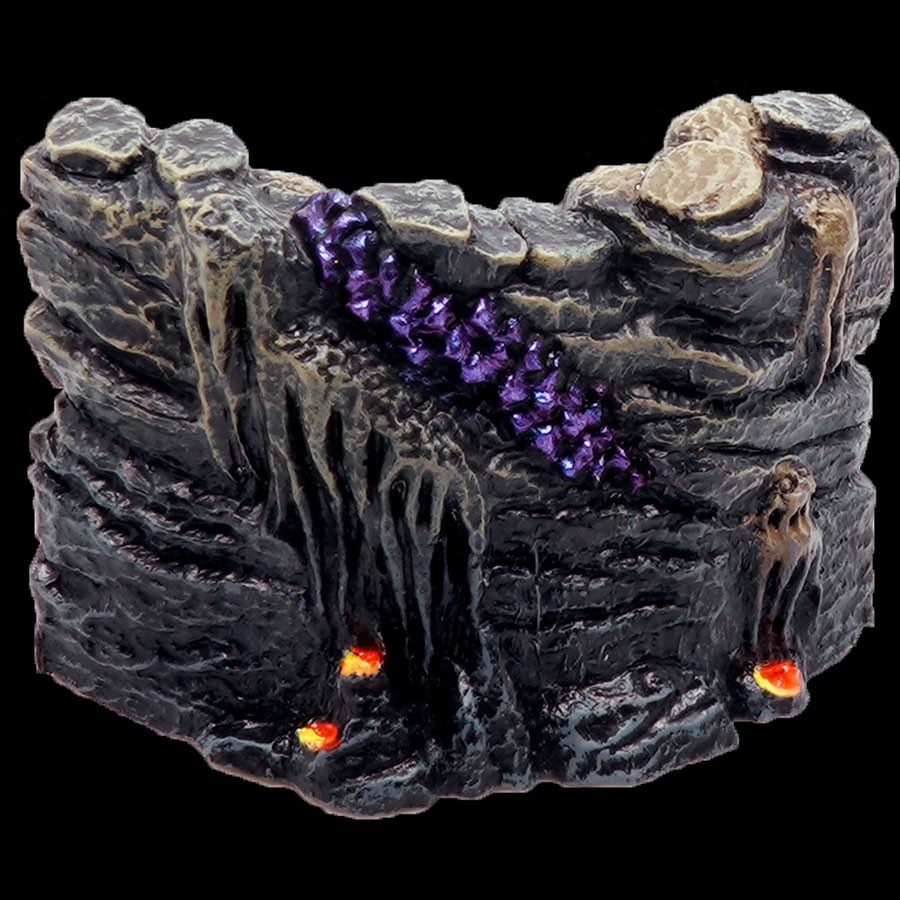 Trifecta Corner Wall - Lava