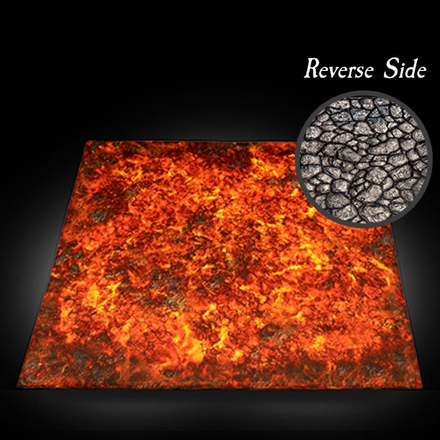 12x12 Rough Stone / Lava Mat