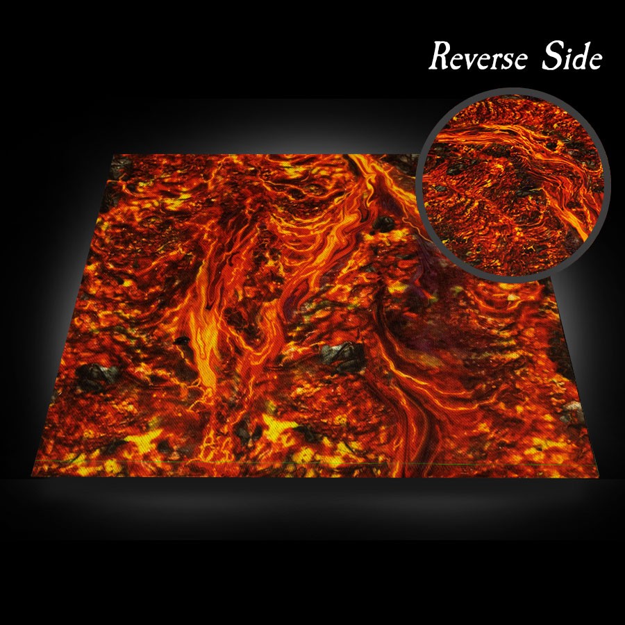 8x8 Magma Flow Terrain Tray